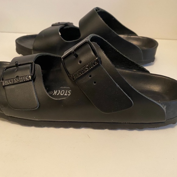 Birkenstock Shoes - Birkenstock Leather Arizona Sandal